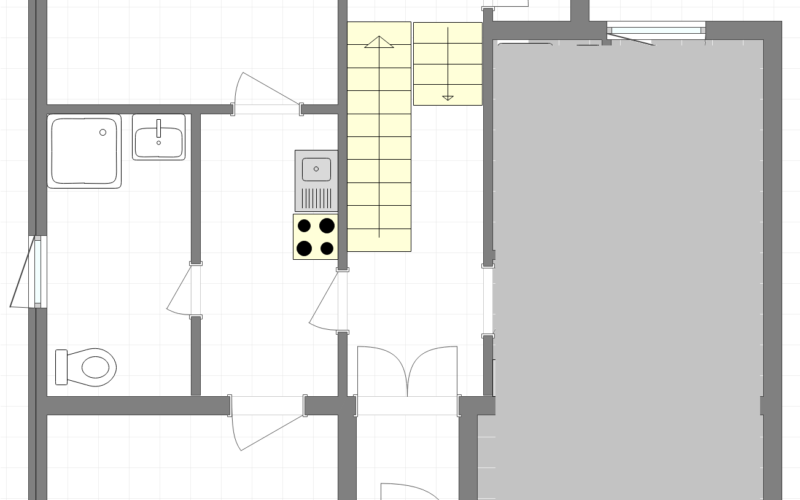 Grundriss des2-ZIMMER APPARTEMENT-40 QM in ISERLOHN