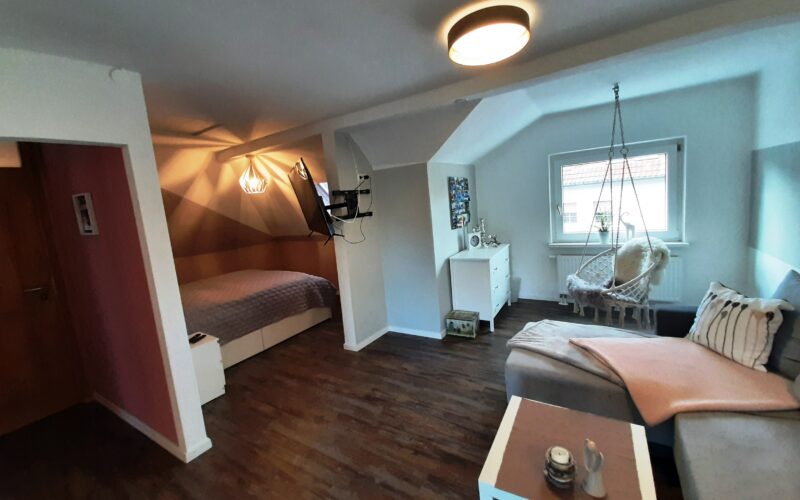 Wohn-Schlafraum im Obergeschoß des Einfamilienhauses in Hemer