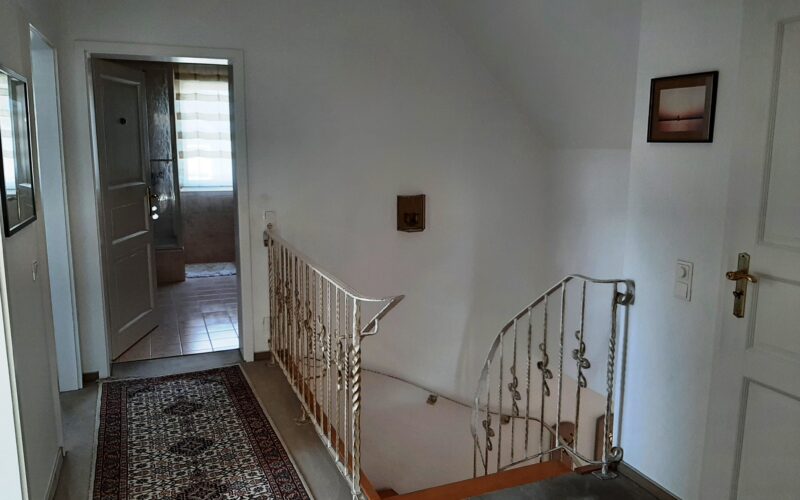 Diele im Dachgeschoss des Hauses in Sümmern bei Menden und Iserlohn.