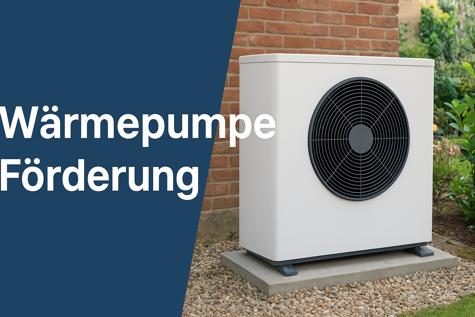 Wärmepumpen-Förderung und Förderung von Wärmepumpen. Hier bei Ihrem Immobilienmakler