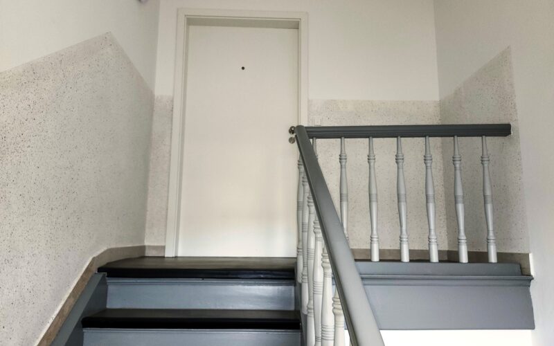 Der Eingangsbereich der Wohnung verfügt über einen zusätzlichen Garderobenplatz