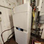 Die Heizungsanlage im Einfamilienhaus in Iserlohn-Hennen ist aus dem Jahr 2017