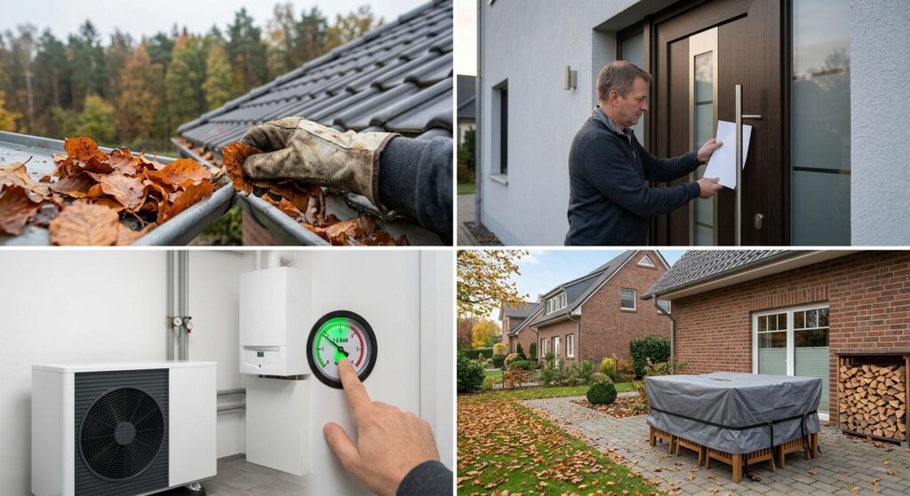 Immobilie herbst-und winterfest machen. Tipps für Hauseigentümer